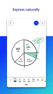 Microsoft Whiteboard android App screenshot 2