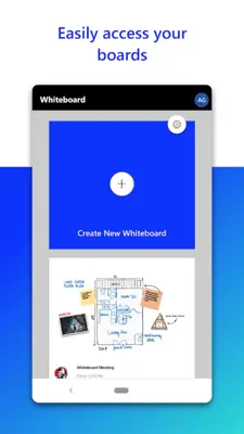 Microsoft Whiteboard android App screenshot 3